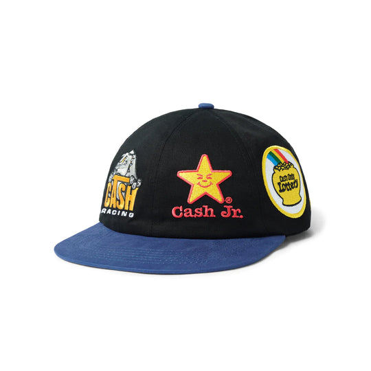 Cash Only Racing 6 Panel Cap Black/Navy
