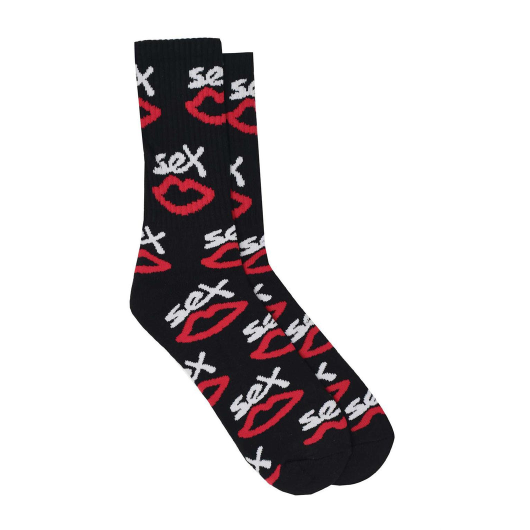 Sex Skateboards All Over Print Socks - Black