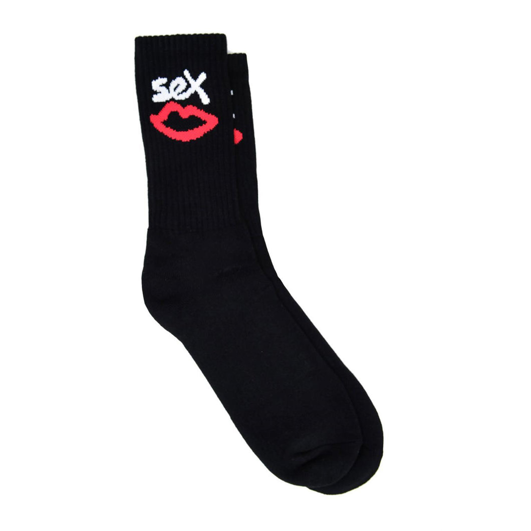 Sex Skateboards Logo Socks - Black