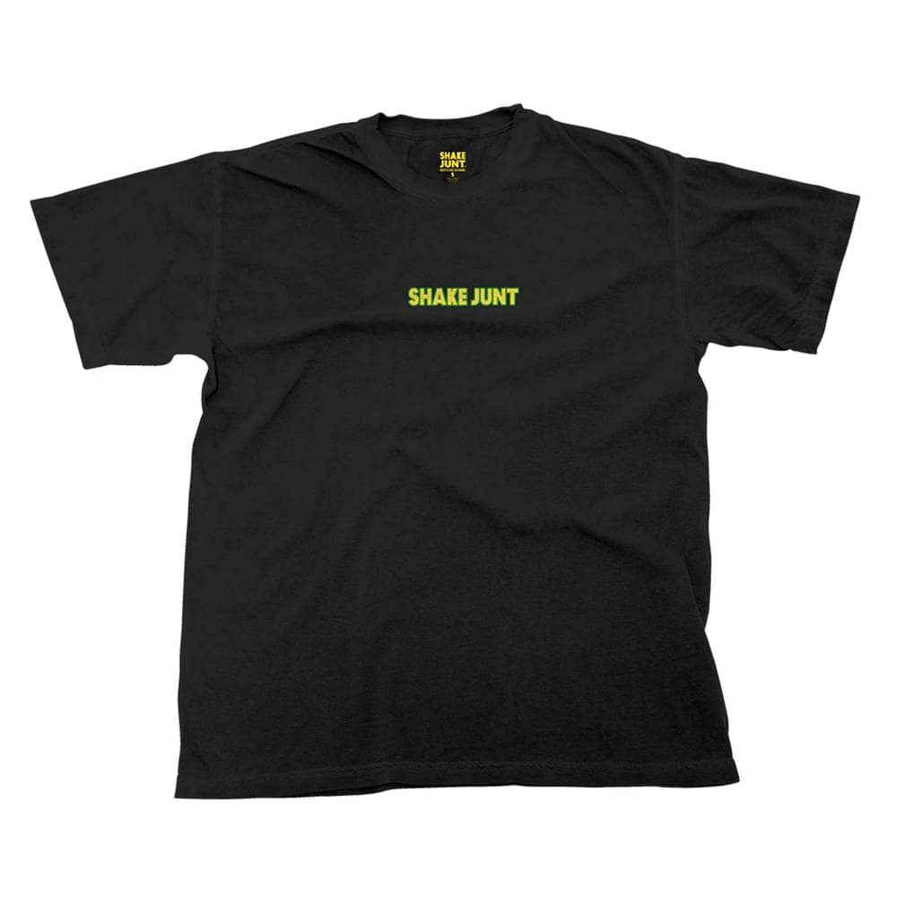 Shake Junt Small Stretch Logo T-Shirt - Black