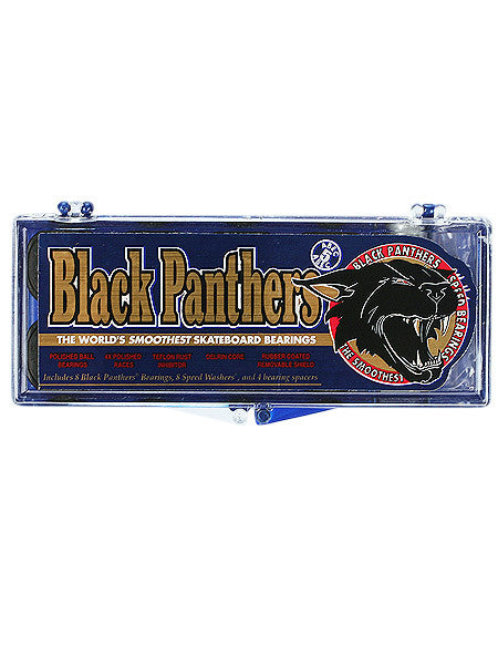 Shortys Black Panthers Bearings Abec 5 Blue