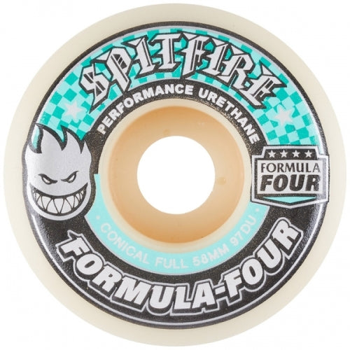 Spitfire Formula Four Conical Full 97D Skateboard Wheels - 58mm