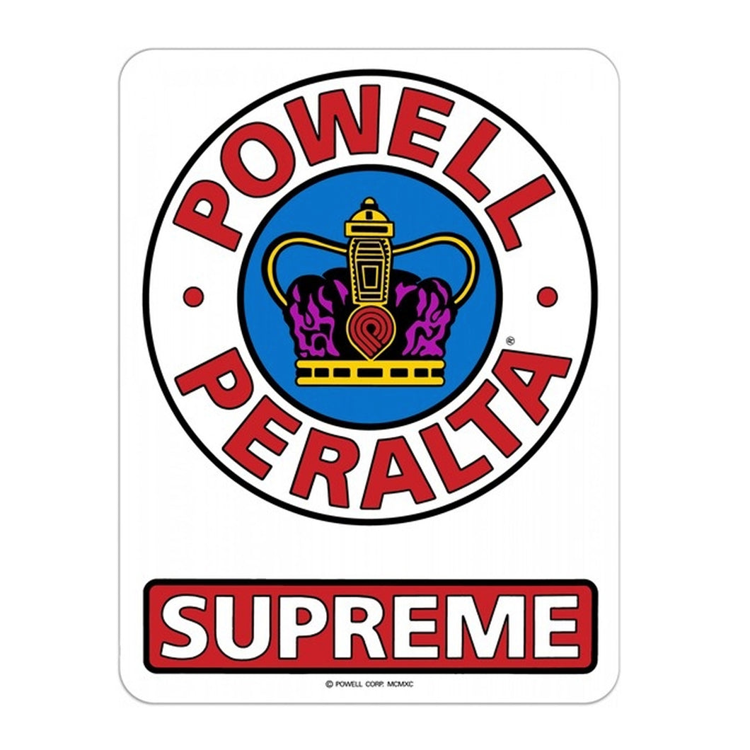 Powell Peralta - Supreme Sticker Medium