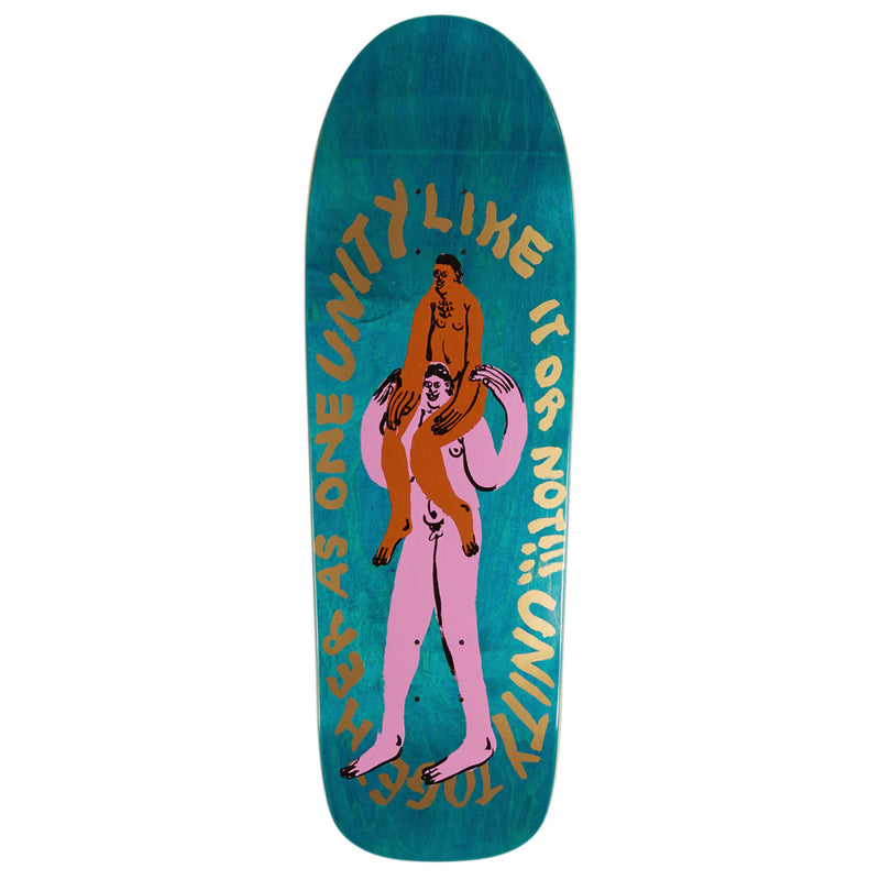 Unity Skateboards On Top Skateboard Deck - 9.75 – Slugger Skate Store