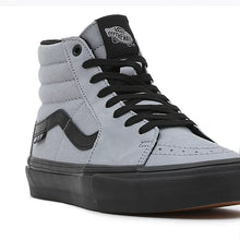 Vans Skate Sk8 Hi Skate Shoes - Nubuck Washed Blue/Black