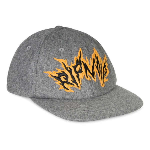 Rip N Dip RipnLit 6 Panel Wool Strapback cap - Charcoal