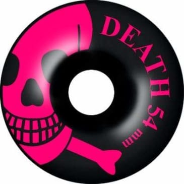 Death Skateboards OG Skull Wheels Black - 54mm